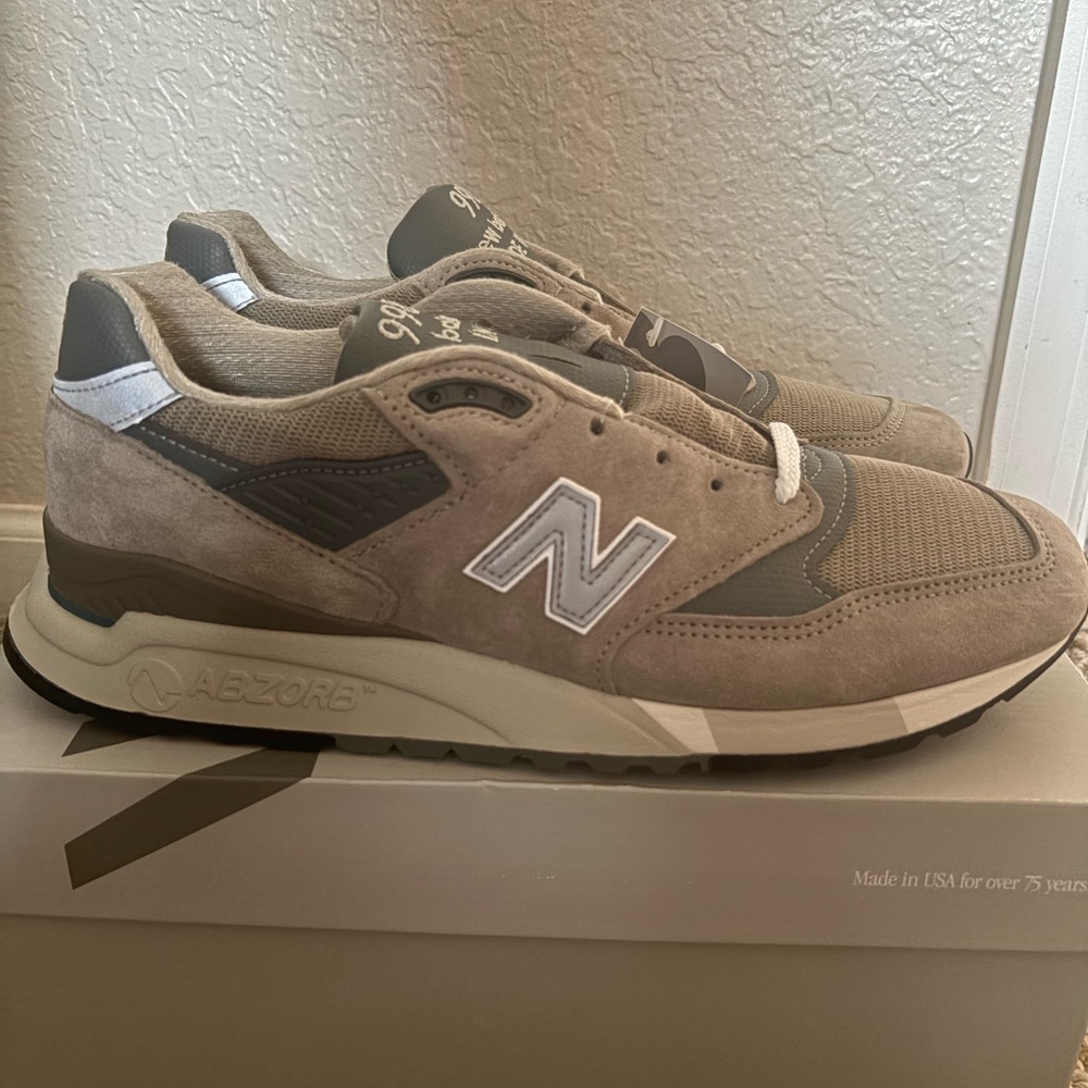 New Balance 998 Made in USA Grey ‼️STEAL ‼️ Size 12M (FULL BOX)